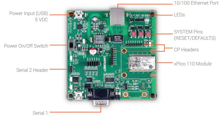 Lantronix xPico® 110 Evaluation Kit